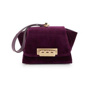 Zac Posen Purple Eartha Iconic Mini Top-handle